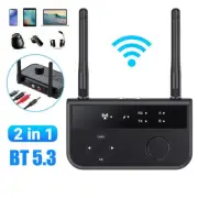 Long Range Bluetooth 5.3 Transmitter Receiver For TV Home Stereo Audio Adapter