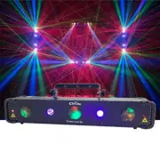 CR Dynamic Bar 4-in-1 Light effect LED matrix UV black light 2 RG lasers Strobes