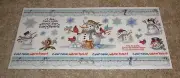 PSX Designs Sticker Sheet ~ Winter Snowy Days.....Snowman, Snowflakes, Cardinals