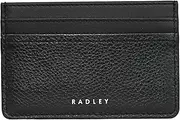 [RADLEY] London Womens Small Leather Card Holder Bella in Black, Black, S, Classic