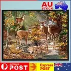 Cross Stitch Kits Forest Deer Herd Fabric Embroidery Crafts for Home Wall Decor