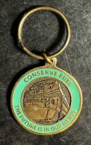 Amtrak 2019 Fuel Conservation "The Future Is In Out Hands 2019 Copper Keychain