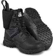 [Original S.W.A.T.] Original S.W.A.T Men’s Alpha Defender 8” Tactical Boot with Built in Ankle Holster and Polishable Toe - Black, 9 D US
