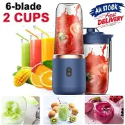 AU Electric Fruit Juicer Smoothie Maker Portable USB Blender Bottle Juice Shaker