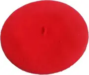 [WOONEKY] and Girls Beret Hat Woolen Princess Hat Cozy Stylish for Girls for Autumn/winter Season