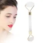 Jade Roller Rock Crystal Face Massager AntiAging Puffiness(Rock Crystal ) GRS