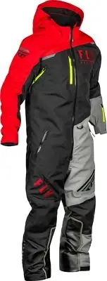 Fly Racing Cobalt Shell SB Monosuit Black/Red Large 470-4364L