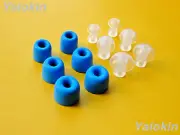 12pcs (BLMF-CLOMH-A) Memory Foam / Dome Eartips for Klipsch R5 Wireless Neckband