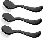 EPIGEIST 3Pcs Facial Cleansing Brush Soft Manual Face Washing Brush for Gentle Cleaning and Massage Durable Long Handle Design Travel Accessory for Skincare Routine