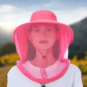 Unisex Foldable Mosquito Hat/ Hidden Net Mesh Repellent Insect Bee Protection