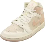 [Nike] Air Jordan 1 Mid SE Women's Shoes (FQ1926-161, Coconut Milk/Sail/Legend Pink)