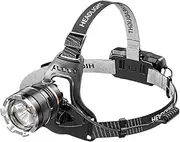 Generic USB Charging Portable Head Lamp Long Multifunctional Head Torch Motion Sensor Head Flashlight 4 Light Modes for Camping Running Hiking