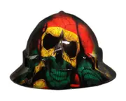Cool Hard Hats Unisex GHANA SKULLS Pro Choice Wide Brim Safety Hard Hat