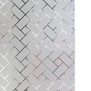 90cm x 5m Static Cling Glueless Reusable Removable Privacy Frosted Decor Window Glass Film