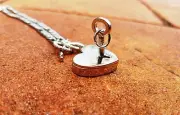 Figaro Chain Padlock Day Collar Necklace ddlg Master slave Dom sub bdsm