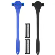 Men Back Razor Shaver Groomer Full Body Leg Hair Removal Trimmer Long Handle Set