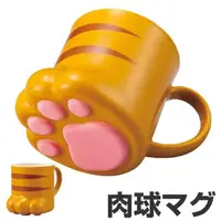 在飛比找PChome24h購物優惠-日本Sunart 250ml虎斑貓肉球馬克杯