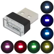 USB LED Car Interior Lights Mini Neon Atmosphere Ambient Lamp Night Lights