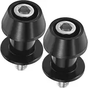 BRIGHTFUFU 2Pcs Motorcycle Swing Arm Spools Stand Durable Screw Stand for Motorbike Easy Installation Compatible with Various Racing Bikes Reliable Paddock Support