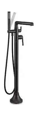 Freestanding Tub Faucets Floor Mount for Bathtub with Swivel Spout and Hand S...