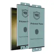 2PCS Ceramic HD Clear Nano Polymer Screen Protector For Samsung Galaxy S23 Ultra