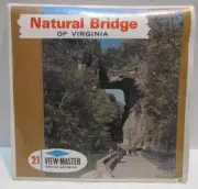 Natural Bridge of Virginia View-Master Pack A 828, SEALED PACK