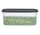 Tupperware Modular Mate Super Oval #2- Black Lid Airtight Pantry Storage NEW