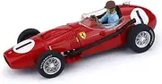 Blum B Ferrari 246 58 British GP Winner #1 P. Collins with Driver Figure 1/43 R069CH