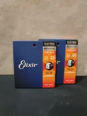 2-Pack Elixir Nanoweb Nickel Plated Steel Electric Medium Gauge (11-49) 12102