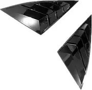 Glossy Black Side Vent Window Scoop Louver Cover Compatible For Hyundai Tucson 2022