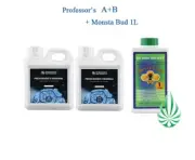 Hydroponics Nutrient Professor's Original A&B Plus Monsta Bud 1L