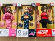 Licca Doll Figure TOKYO 2020 Olympic Paralympic Yukata Kimono & Supporter 3 Set