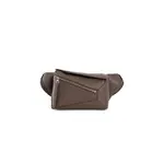 [LOEWE] Small Puzzle bumbag in grained calfskin Brown