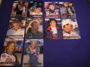 10 NASCAR Trading Cards (Finish Line by Classic) Andretti; Petty; Earnhardt, etc