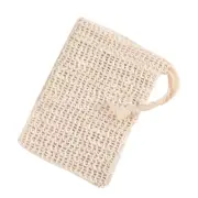 Soap bar sisal soap bag Shower Bath Sisal SoAP Bag Exfoliating Soap Saver Po*GJ