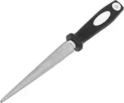 VICASKY Fishing Hook File Grinder Portable Compact Half Round File for Accurate Sharpening Comfortable Handle