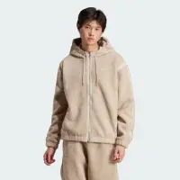 在飛比找momo購物網優惠-【adidas 愛迪達】運動服 刷毛外套 男外套 P ESS