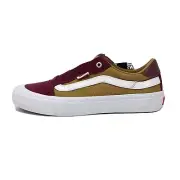 Vans Style 112 Pro Burgundy Medal Bronze Men's 7.5 Skate Shoes New