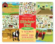 Melissa & Doug Reusable Sticker Pad - Farm