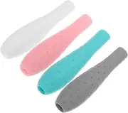 DOITOOL 4pcs Ergonomic Silicone Grip Holder for Comfortable and Secure Grip Stylus Sleeve Enhanced Precision Control Easy to Install Compatible with Various Stylus Pens