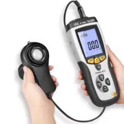 NEW CEM DT-8809A Handheld Light Meter Range 400,000Lux Data Log 99 USB