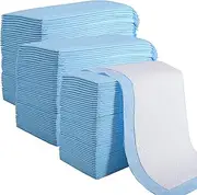 Loppdece Pack of 50 Disposable Bed Pads, 39 x 64 cm Baby Changing Mat, Incontinence Pad, Disposable Changing Pads for Babies, Hospital Pads for People with Bladder Weakness