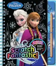 Bendon Disney Frozen Elsa & Anna Coloring and Activity Book Scratch...