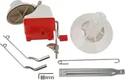 Yarn Ball Winder,ABS Yarn Cake Winder Yarn Spinner,Household Manual Hand Operated Winder Machine with Desktop Fixing Plate for Knitting Enthusiast