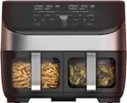 Pot Vortex plus Clearcook Dual Air Fryer - 8L Air Fryer, Stainless Steel, 6-In-1