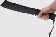 Rambo IV machete knife with free leather sheath rambo movie survival knife