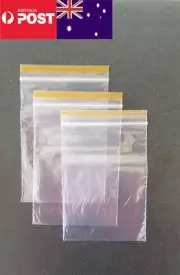 10x15cm Resealable ZipLock Bags-Self Seal-Clear Plastic-Poly Transparent