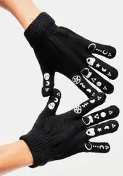 [Too Fast] Witchy Symbols Gloves