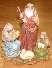 1999 Lang & Wise SAVIOR'S BIRTH (91600301) Sherri Baldwin Angels & Nativities