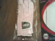 PGM Womens pink golf gloves, size 16, NEW
